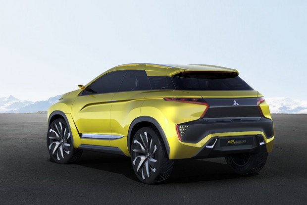Önjáró villany-SUV a Mitsubishitől 3 Mitsubishi eX Concept