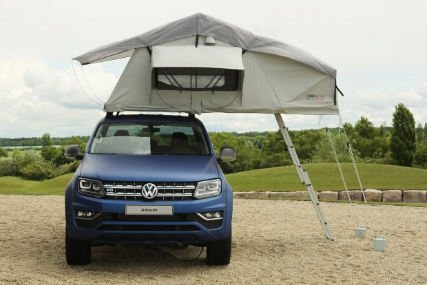 VW Amarok: Magyar szív a német melósban 7 Álom Amarok sátorral a tetején