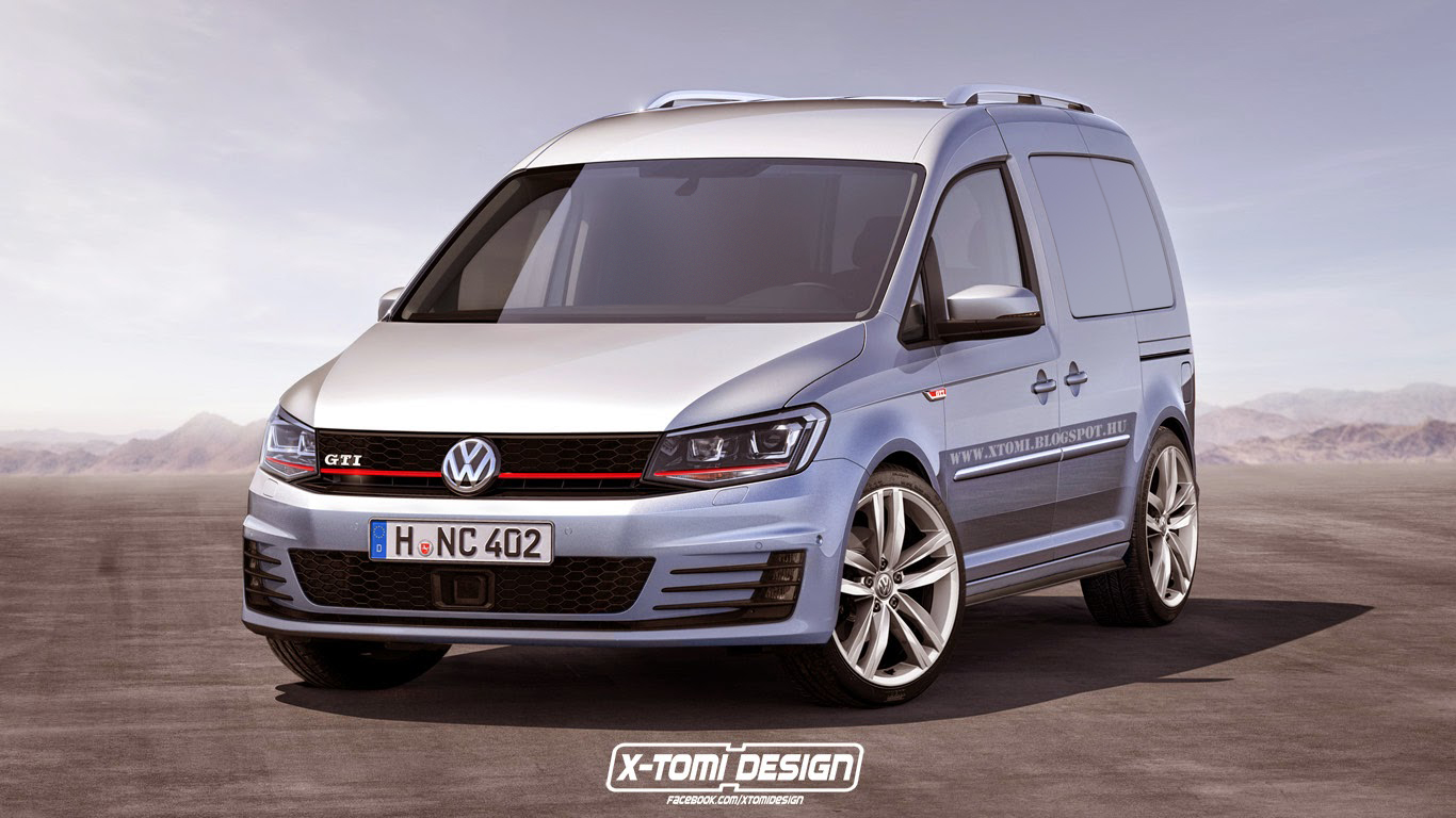 A Ford Transit RS megvan? És a Vito AMG? 2 Volkswagen Caddy GTI