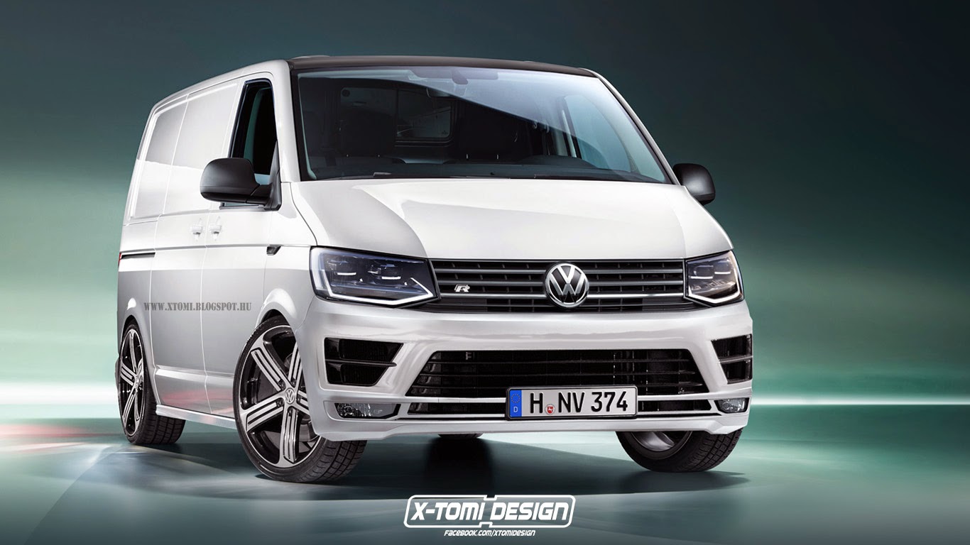 A Ford Transit RS megvan? És a Vito AMG? 1 Volkswagen Transporter T6 R