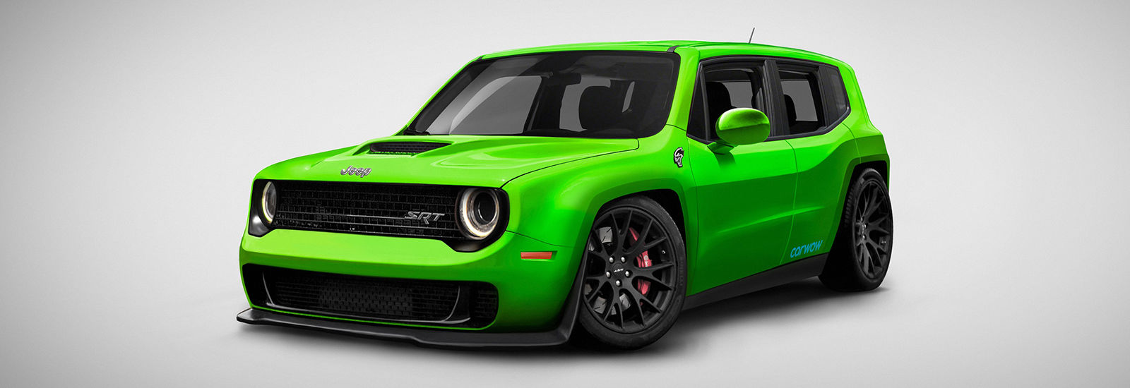 11 észvesztő autó, ami bárcsak létezne 1 A-carwow-Jeep-Renegade-Hellcat-cropped