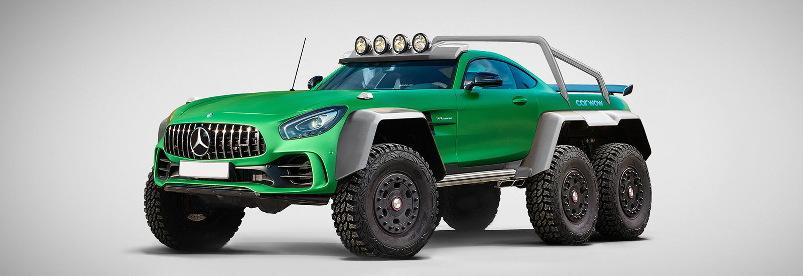 11 észvesztő autó, ami bárcsak létezne 11 E-carwow-Mercedes-AMG-GT-R-6x6-cropped