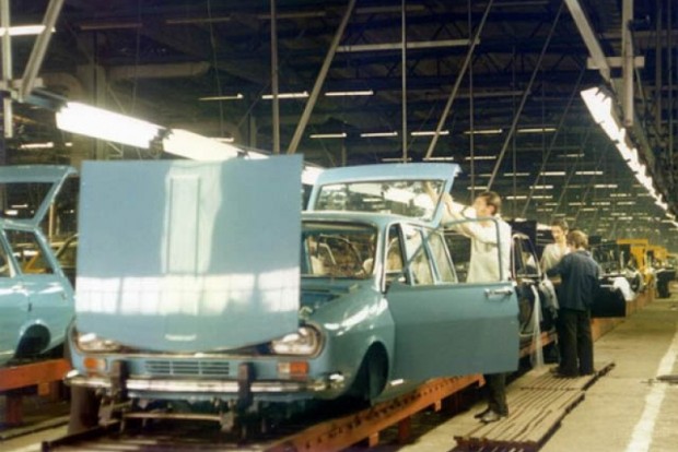 Ötvenéves a Dacia 1 Az automatizáltság nem volt igazán magasfokú, amikor '68-ban megindult a gyártás