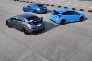 Közös teszt: BMW M2, Ford Focus RS, Honda Civic Type R
