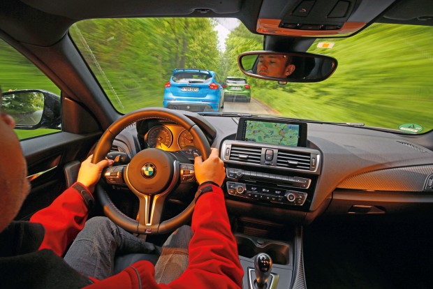 Ford egy BMW és egy Mercedes ellen 7 Kényelmesek az ülések, de jól jönne még egy kis plusz oldaltartás