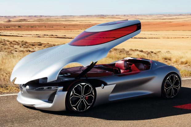 Ezek voltak az év legszebb autói 1 A Renault Trezor a Citroën Cxperience Concept, a DS E-Tense és a Mercedes-Benz Maybach 6 tanulmányokat megelőzve győzött.