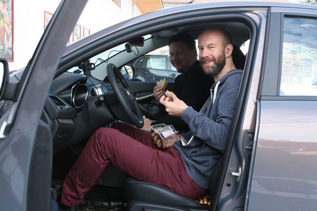 1354 km az új Lada Vestában 4 Kényelmes és nem zajos a Vesta, vidáman értünk el vele az ebédszünetig Ausztriában