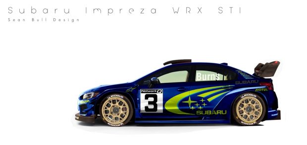 5 modern autó legendás elődeik ruhájában 4 Richard Burns Imprezáját idézi ez a Subaru WRX STI, amire a rally egyik legismertebb festése került.