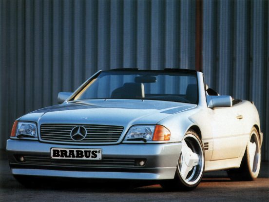 Ilyet sem látsz már új autón 1 Mercedes-Benz SL (R129) a Brabustól