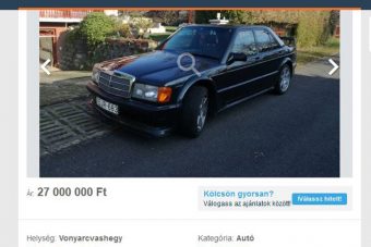 Megöregedett, eladja a csoda-Mercit