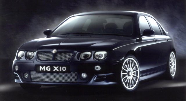 MG X10-Rover 75 sportlimuzin