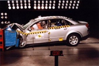 Ötből négy csillag az Audi A4 biztonságára