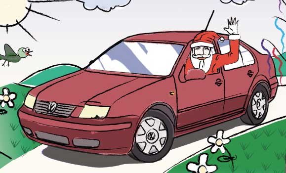 2000-es karácsonyi árak a Volkswagen nyitott hétvégéjén