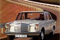 1968 és 1976 között volt gyártásban a W114-115-ös Mercedes. 114 volt a hathengeresek kódja, 115 a négy és öthengeres dízeleké és benzineseké. 80 lóerős, öthengeres, háromliteres dízelmotorjával a 240 D 3.0 korának legerősebb dízel limuzinja volt