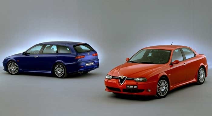 2002. februárjától hazánkban is Alfa 156 GTA
