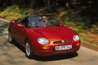 Az MGF roadster piacvezető Nagy-Britanniában