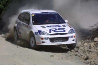 Bár egész nap jól ment Francois Delecour, motorhiba miatt fel kellet adnia a versenyt