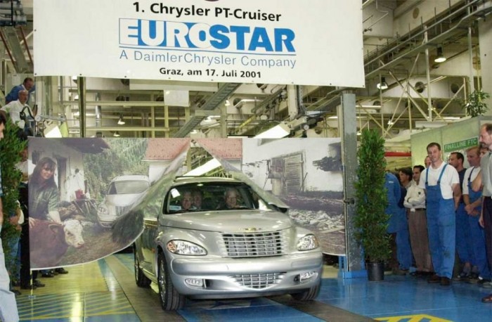 Megkezdődött a Chrysler PT Cruiser gyártása Grazban