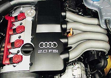 Közvetlen befecskendezéses és nyolchengeres Audi A4