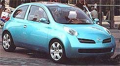 Nissan Micra koncepcióautó Frankfurtban