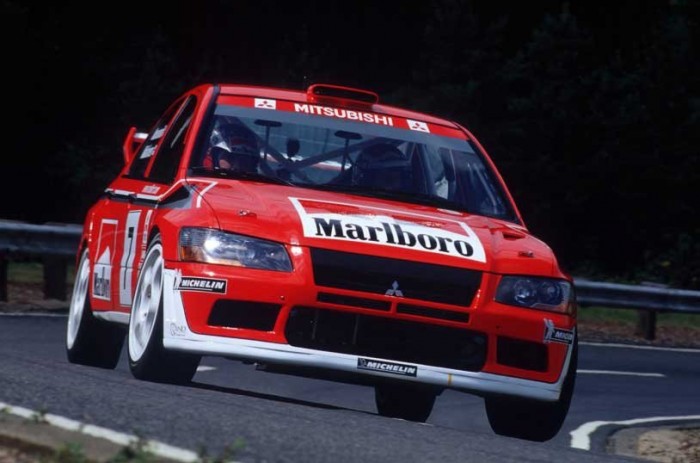 Az első Mitsubishi WRC