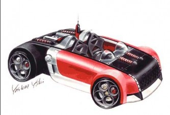 Suzuki sportautó Hayabusa motorral