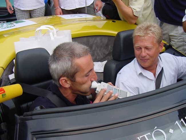 Start a Magyar Borok Útja Rallye-n