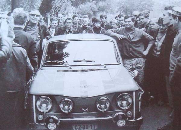Az 1969-es Müchen-Bécs-Budapest rali célja a Népligetben