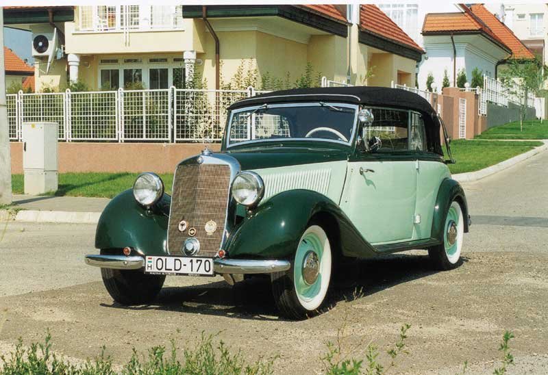 Nyitott Csillag - Mercedes-Benz 170 V Cabriolet B