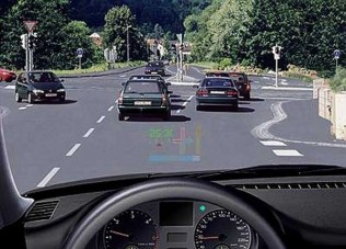 Kivetíthető műszerfal a VDO-tól