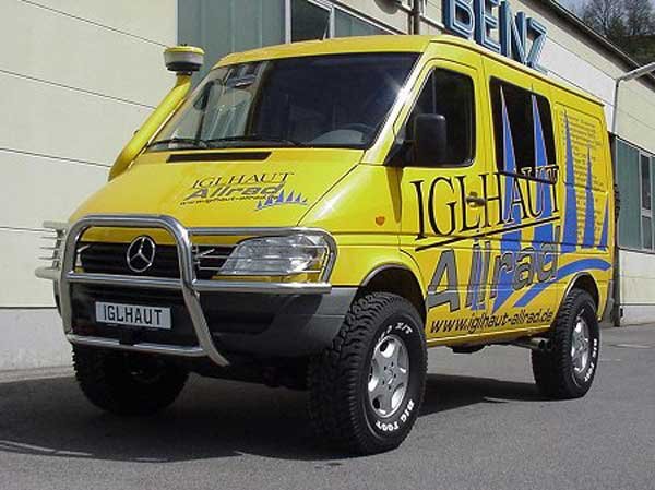 Iglhaut Sprinter-terepjáró teherautó