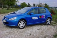 Teszt: Peugeot 307 1.6 Présence - A nagyobb testvér