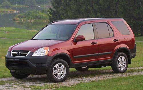 Hosszabb és magasabb a 2002-es Honda CR-V