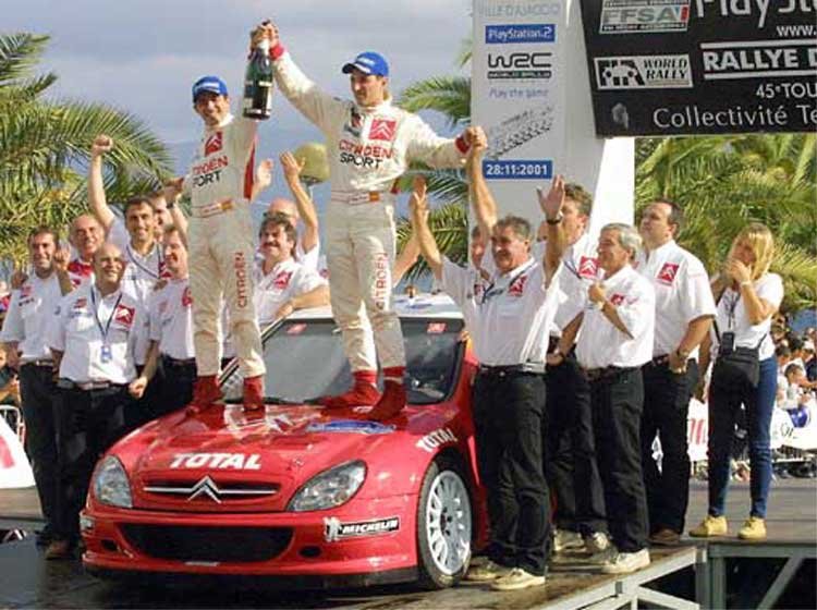 Puras nyerte a Korzika Ralit