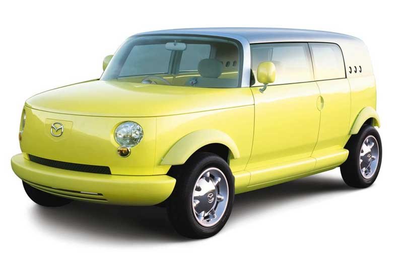 Mazda tanulmányautó gyermeklelkű felnőtteknek