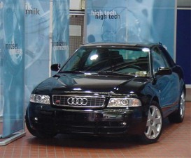 S4-es Audi a Műszaki Egyetemnek