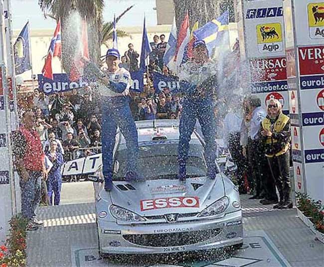 Panizziék nyerték a San remo Ralit