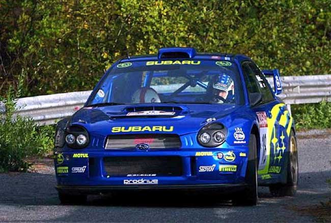 A tizenhetdik helyen áll a Subaru versenyzője Markko martin