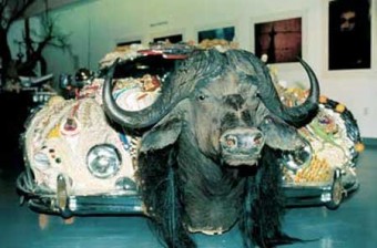 Bölényautó műalkotásként