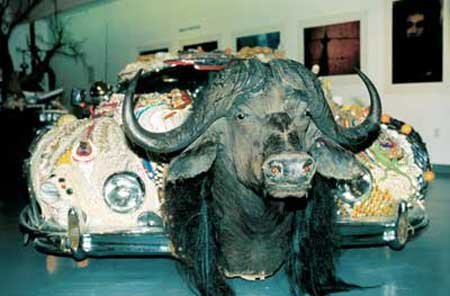 Bölényautó műalkotásként