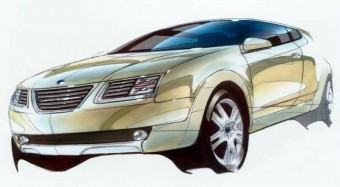Detroitban kupé-szabadidőautót mutat be a Saab