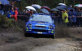 Richard Burns a 2001-es rali világbajnok