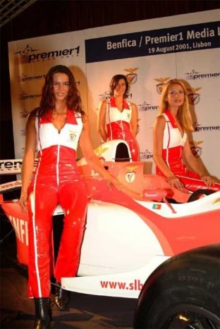 Nigel Mansell és Damon Hill a Forma-1 rivális Premier 1-ben