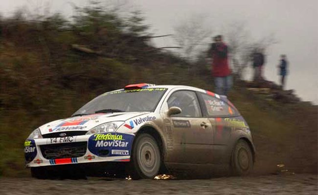 McRae az élen a Brit Ralin 1 McRae az élen a Brit Ralin