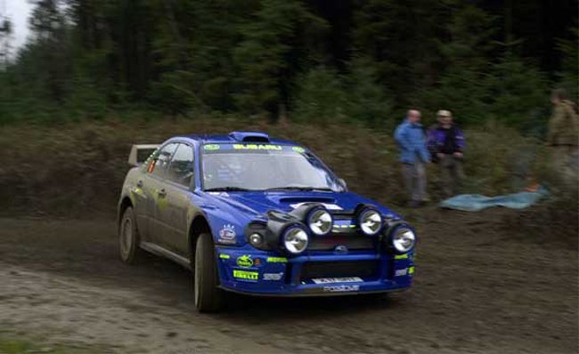 McRae az élen a Brit Ralin 4 A Solberg család két tagja is versenyez Angliában Petter Solberg-a képen- mellett testvére is indul