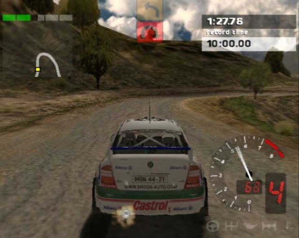WRC számítógépes játék PlayStation 2-n