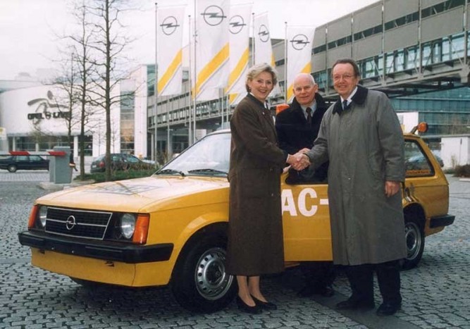 Sárga angyal az Opel Múzeumnak