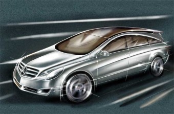 Hatszemélyes Mercedes túraautó Detroitban