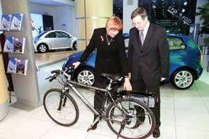 Elkészült a Volkswagen első elektromos biciklije