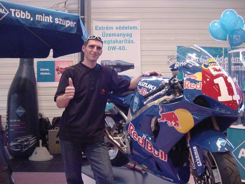 Bitter Sándor idén az egyik legerősebb gyári csapatban indul a hosszú távú motoros VB-n